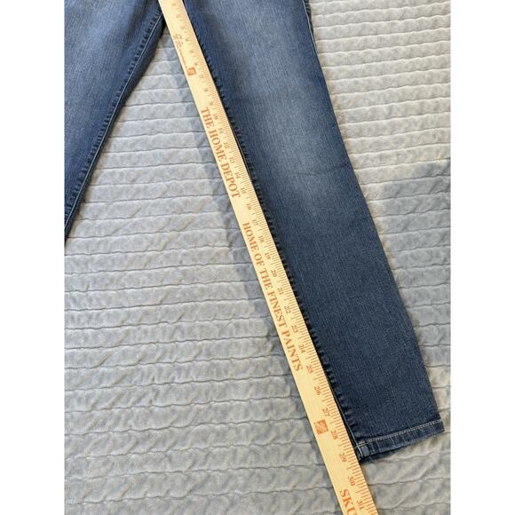 Torrid jeans: Boyfriend Straight fit, Medium Wash, Size 10T - Picture 3 of 7